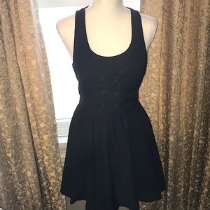 H&M Black Dress with Vest
